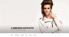 Desktop Screenshot of cameronesposito.com